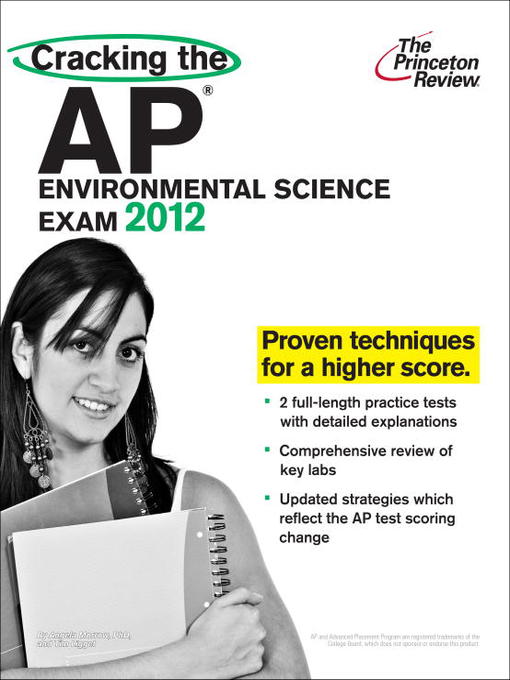 Title details for Cracking the AP Environmental Science Exam, 2012 Edition by Princeton Review - Available